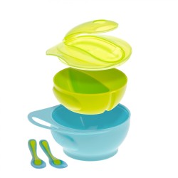 Brother max , Weaning Bowl Set , Blue Color