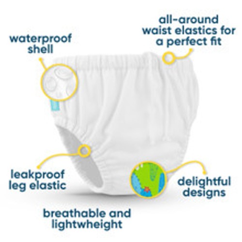 Charlie Banana , Swim Diaper & Training Pants , Large Size , The Jack