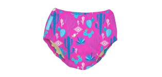 Charlie Banana , Swim Diaper & Training Pants ,XLarge size , Pink cactus