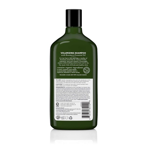 Avalon Organics, Shampoo, Nourishing, Rosemary,325 ml