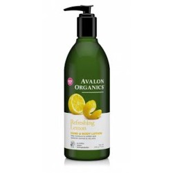 Avalon Organics , Hand & body lotion , Nourishing , Refreshing Lemon , 340 g