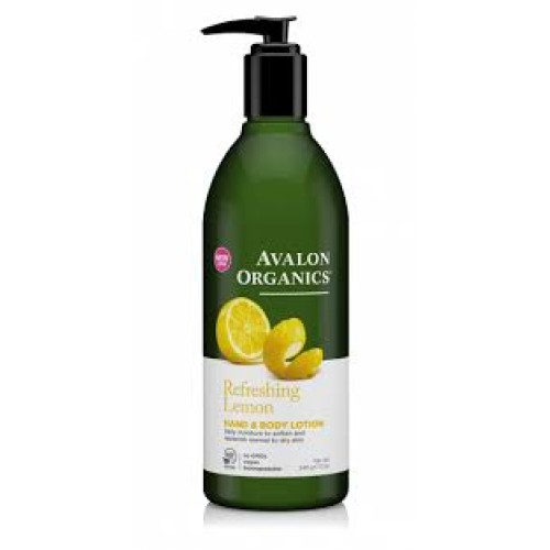 Avalon Organics , Hand & body lotion , Nourishing , Refreshing Lemon , 340 g