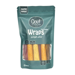 Qout, fruit leather wraps,25g