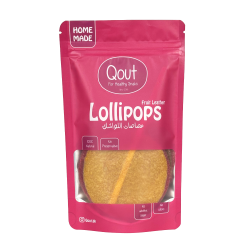 Qout,fruit leather lollipops,25g