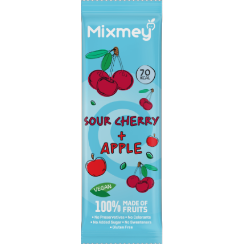MIXM Tropic, Apple, Sour Cherry Fruit Bar, 20g MIXM Tropic, Apple, Sour Cherry Fruit Bar, 20g