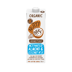 Nutty Bruce, Activated Unsweetened Almond and Coconut Milk,1L