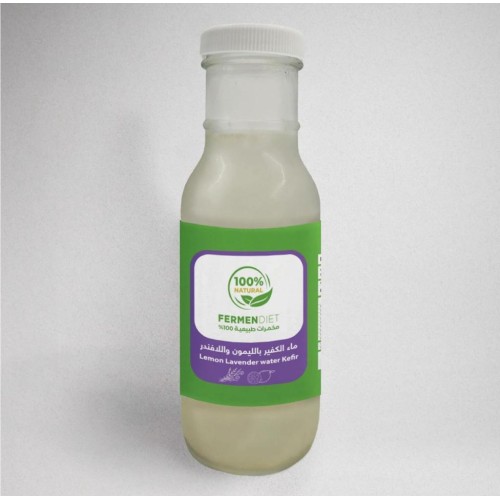 Fermendiet, lemon lavender water kefir , 250ml