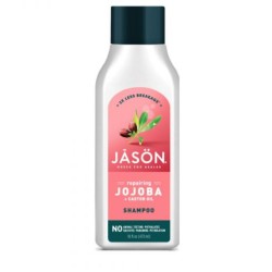 Jason Natural, Strong & Healthy Jojoba + Castor Oil Shampoo, 473 ml