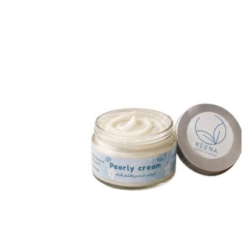 Keena, Pearly Cream, Hair and Body Moisturizer, 80g