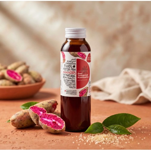 FermenDiet, Red Tamarind Kombucha, 300ml