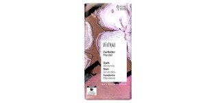 Vivani, Organic Vegan Dark Chocolate with Almonds Bar, 100g