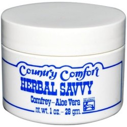 Herbal Savvy,Comfrey Aloe Vera, 28 G