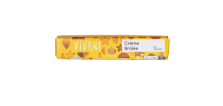 Vivani, Organic Creme Brulee Milk Chocolate Bar, 40g