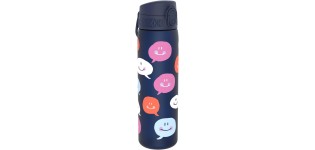 Ion8 , Water Bottle , BPA free , Navy Bubbles, 500ml