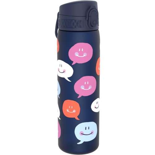 Ion8 , Water Bottle , BPA free , Navy Bubbles, 500ml