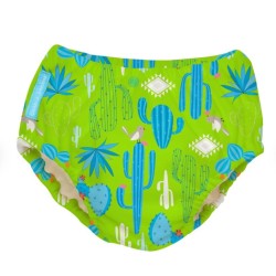 Charlie Banana , Swim Diaper & Training Pants ,X Large size , Green Cactus