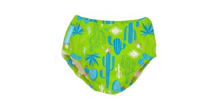 Charlie Banana , Swim Diaper & Training Pants ,X Large size , Green Cactus