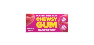 Chewsy, Raspberry Gum, Free sugar, 15g