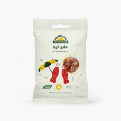Natureland, Cola Jelly Bottels, 50g