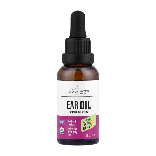 Wallys Natural, Organic ear oil, 30ml