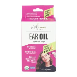 Wallys Natural, Organic ear oil, 30ml
