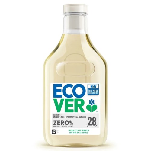 Ecover, Laundry Liquid, Zero Fragrance, 1L (28 washes)