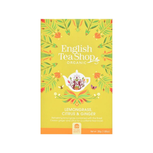 English Tea Shop, Lemongrass, Citrus & Ginger, 20 tb