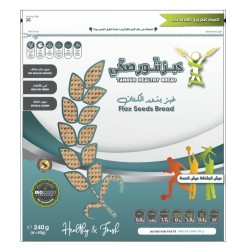 Tanour healthy bread, Flax Seeds Bread, 240g