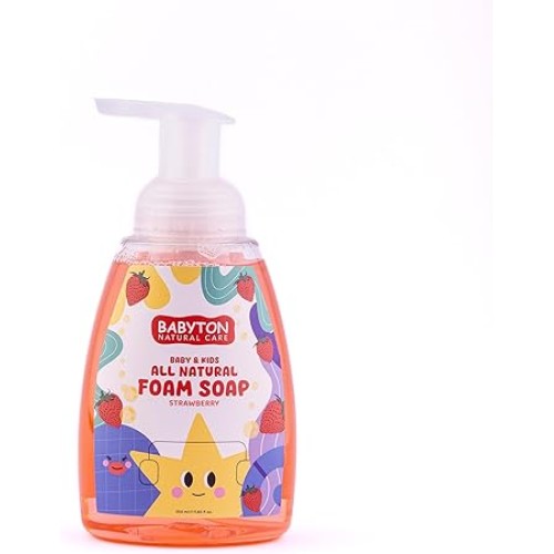 Babytone, Kids Foaming Hand Soap, Strawberry, 350ml