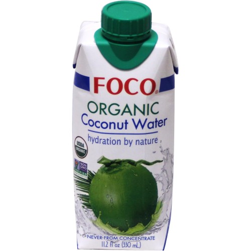 Foco, Organic Coconut Water, 330ml