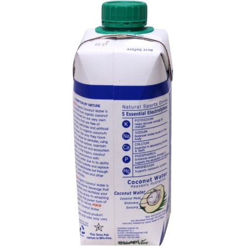 Foco, Organic Coconut Water, 330ml