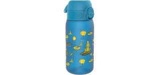 Ion8, Kids Water Bottle, 350 ml, Frog Pond