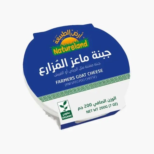 Natureland, Organic Farmers Goat Cheese, 200g Natureland, Organic Farmers Goat Cheese, 200g