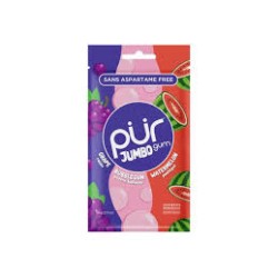 Pur, jumbo fruity gum , watermelon, 20pcs