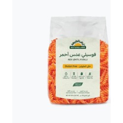 Natureland, Red Lentil Fusilli Pasta, 250g