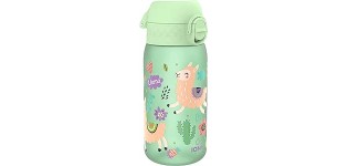 Ion8, Water Bottle, Llamas Green, 350ml