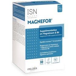 Magnefor, Magnesium Bisglycinate, 30 Capsules