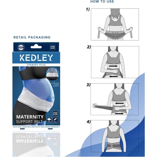 Kedley, Level 3 Maternity Support Belt One Size Kedley, Level 3 Maternity Support Belt One Size