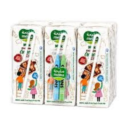 Meliha, Organic UHT Chocolate Milk, 6x180ml