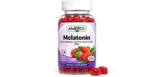 Amerix, Melatonin Gummies for Sleep Support, 60 pcs