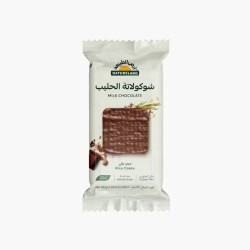Natureland, Rice Cakes, Milk Chocolate, 90g