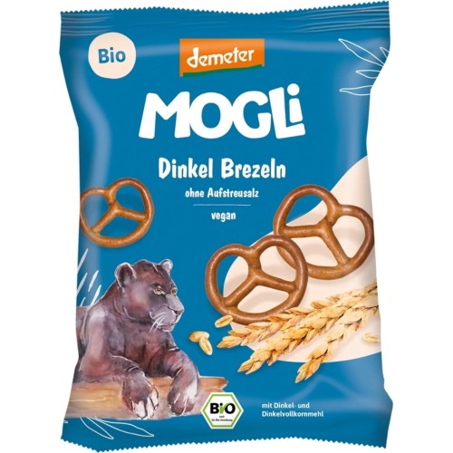 Mogli, Spelt Pretzels, 50g