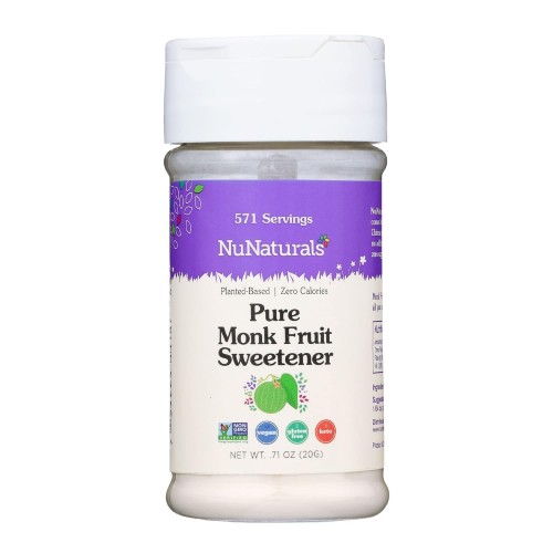 NuNaturals, Pure Monk Fruit Powder , 20g