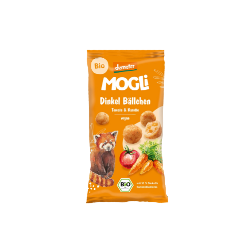 Mogli, Tomato & Carrot bites ,40 g