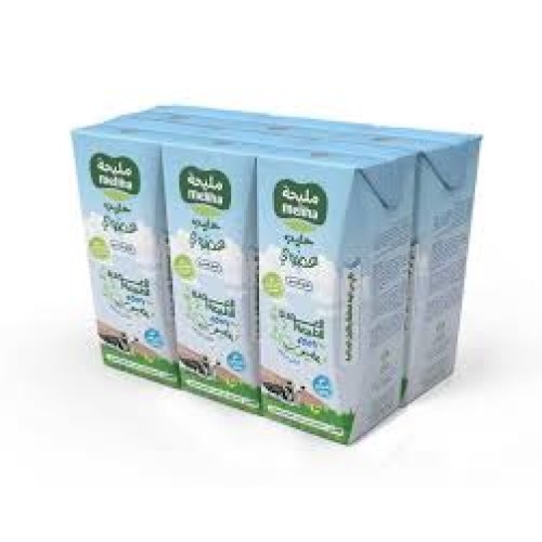 Meliha, Organic Long Life Milk Full Fat, 6*180