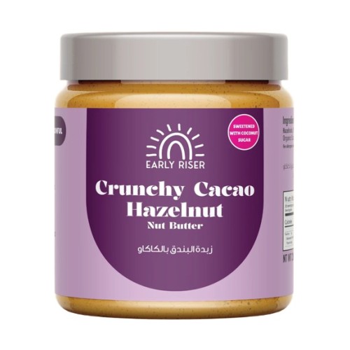 Early Riser, Crunchy Cacao hazelnut Butter, 280g