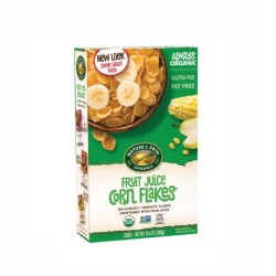 Natures Path, Fruit Juice Sweetened Corn Flakes, 300g