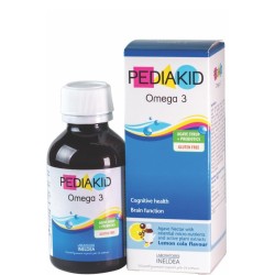 Pediakid, Omega 3 Syrup,  Dha and Vitamins For Cognitive Support, 125 ml