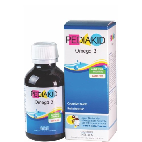 Pediakid, Omega 3 Syrup,  Dha and Vitamins For Cognitive Support, 125 ml