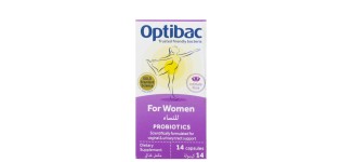 OptiBac, Probiotics for Women Vaginal Health Support with Lactobacillus Strains, 14 Capsules